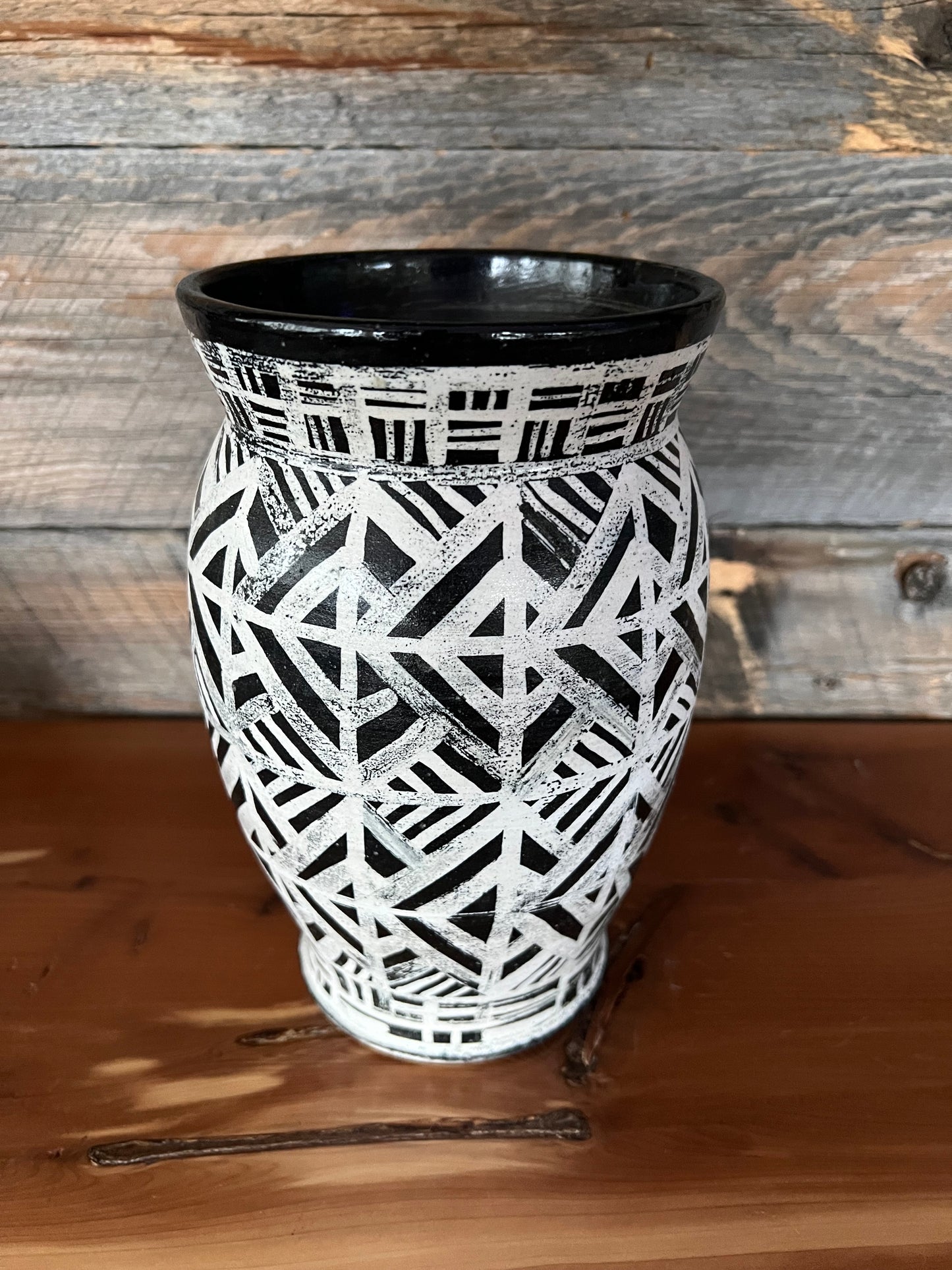 Wax Resist Vase
