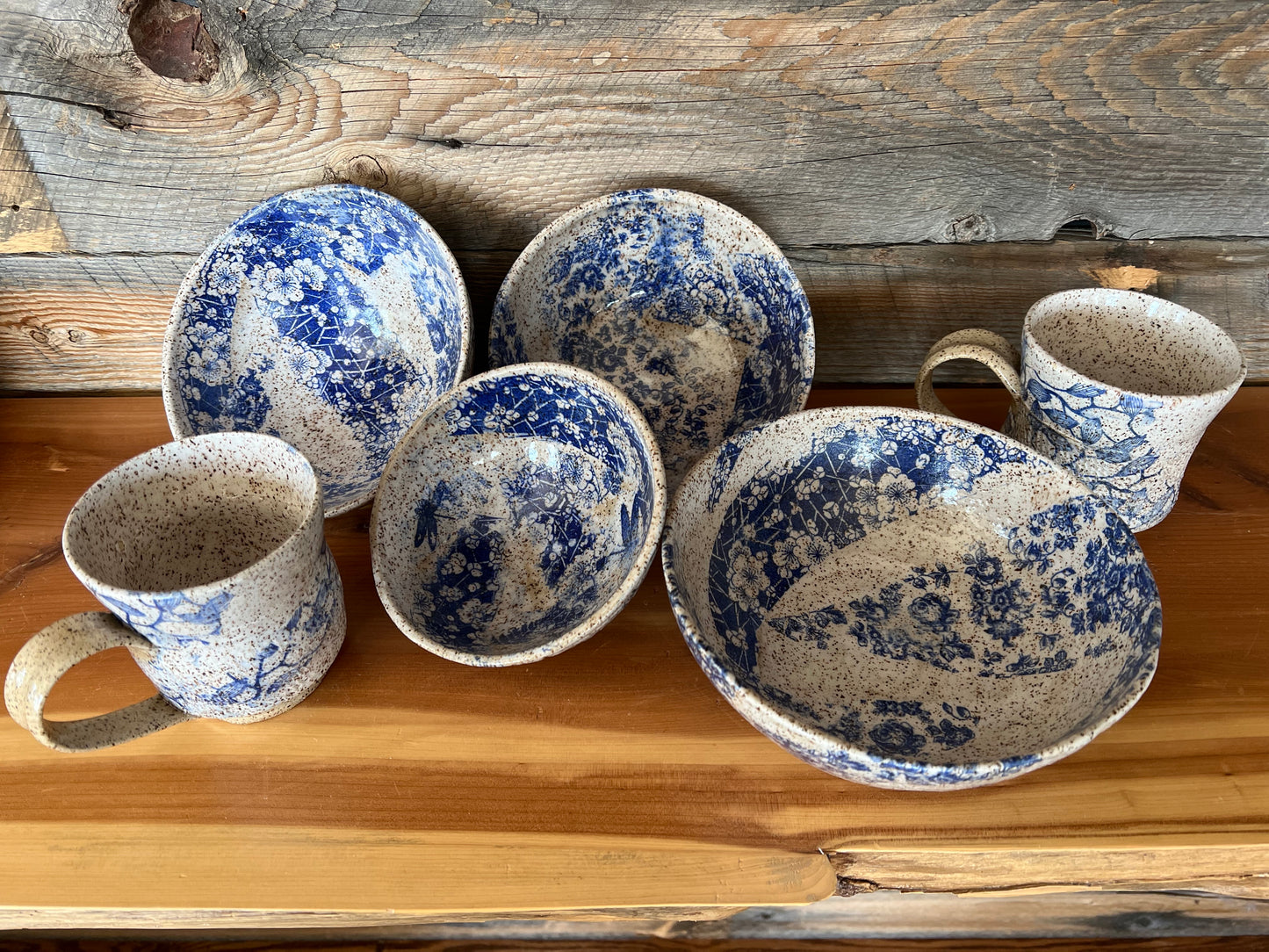 Blue and White Bowls