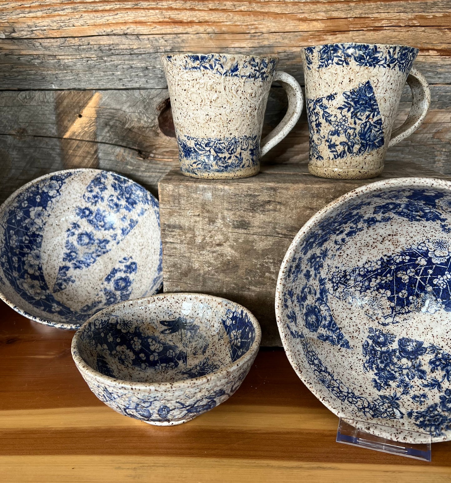 Blue and White Bowls