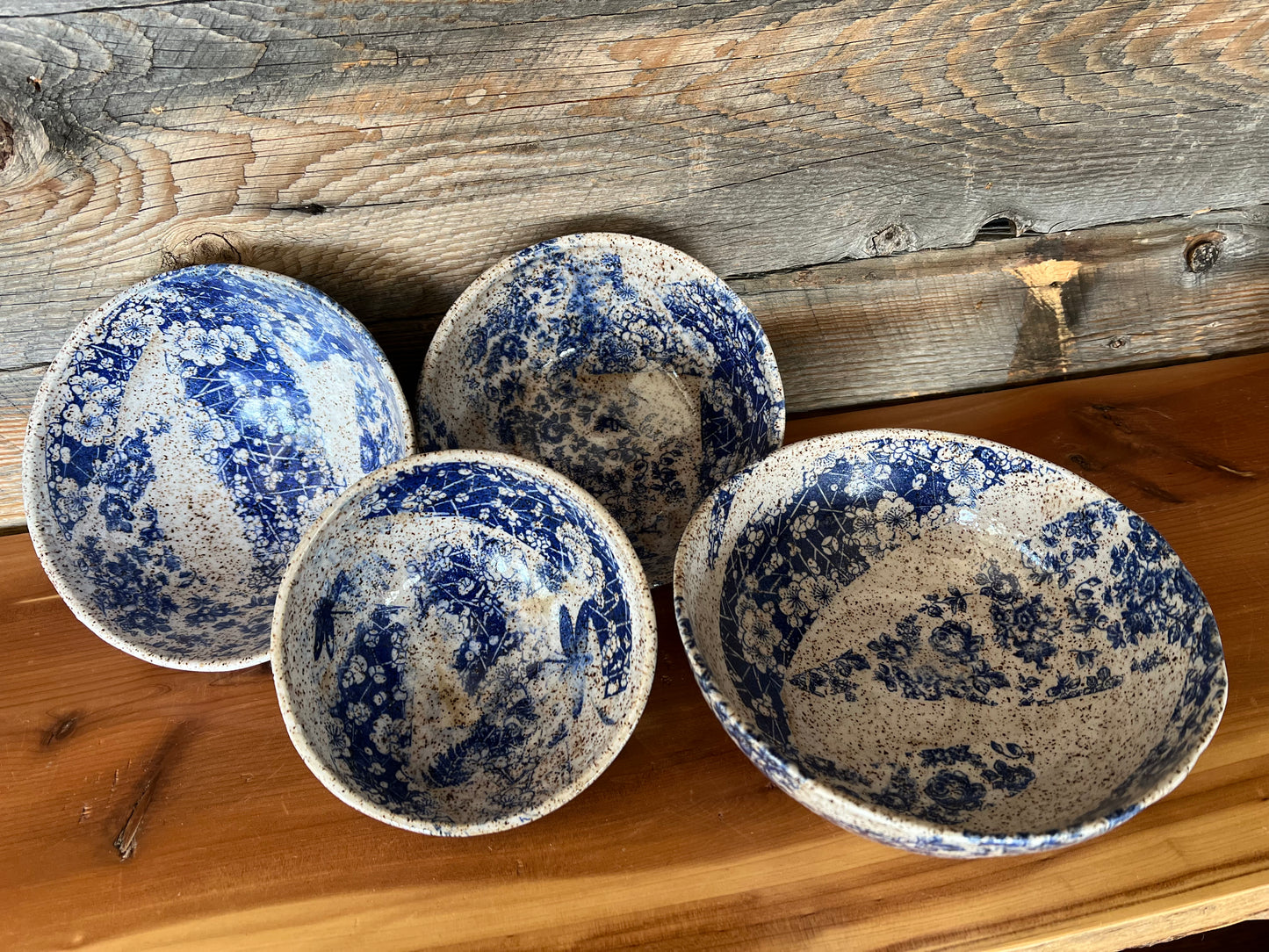 Blue and White Bowls